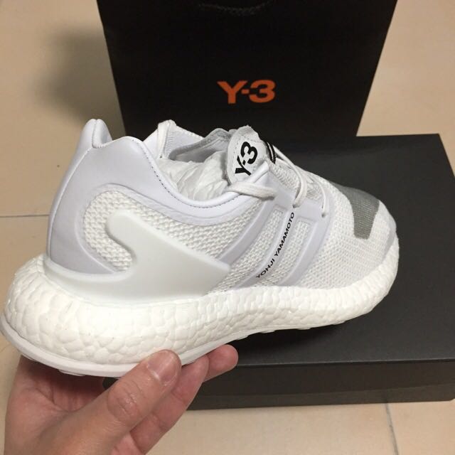 Price Reduced Y3 Pure Boost Triple White Men s Fashion