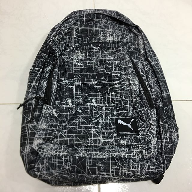 puma academy backpack black