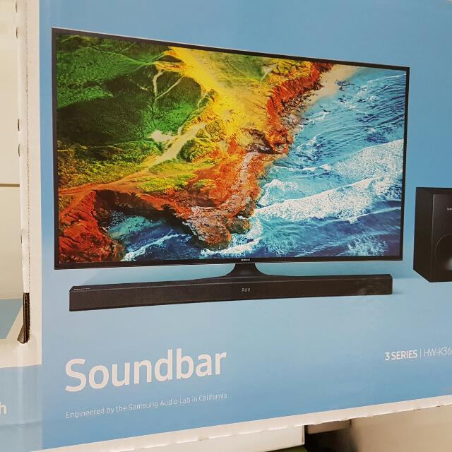 Samsung Sound Bar With Subwoofer, Audio, Soundbars, Speakers