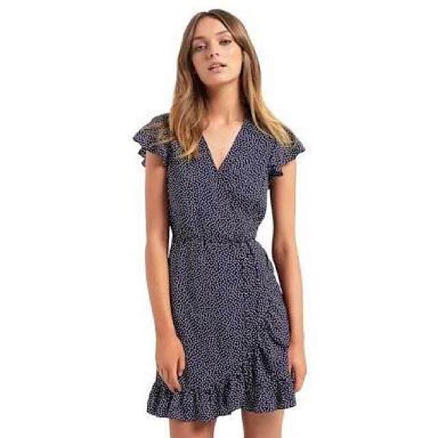 seed wrap dress
