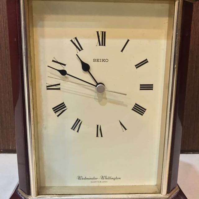 Seiko Westminster Whittington Clock For Sale!, Hobbies & Toys, Memorabilia  & Collectibles, Vintage Collectibles on Carousell