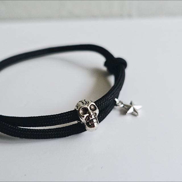 skull rope bracelet