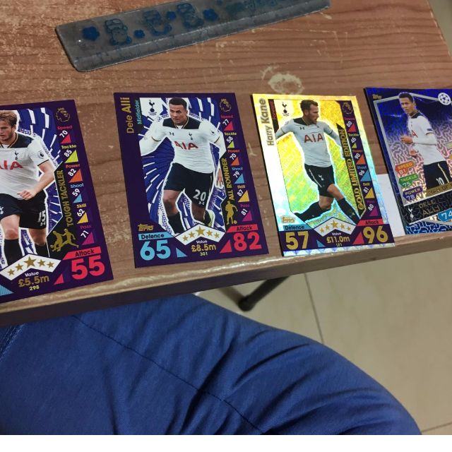 Tottenham Hotspur FC Cards Match Attax, Hobbies & Toys, Toys & Games on