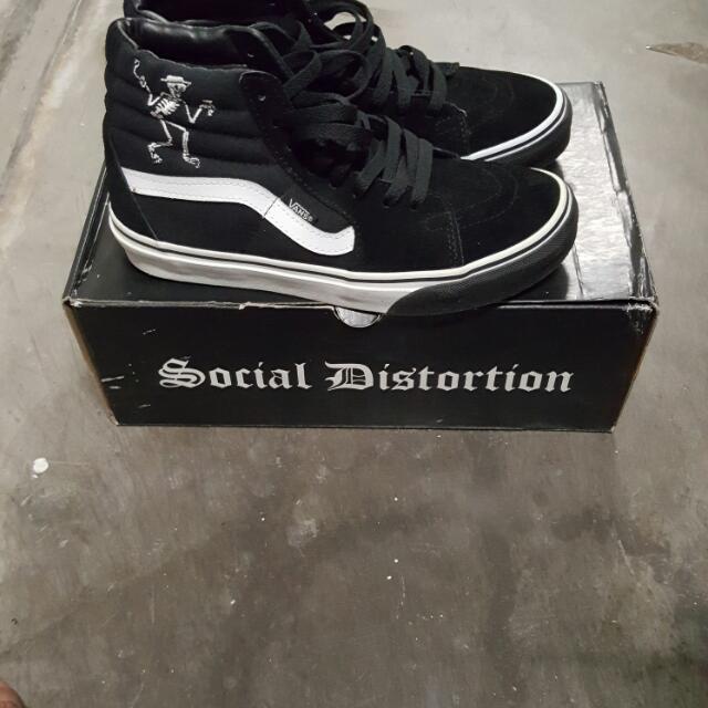 social distortion vans shoes