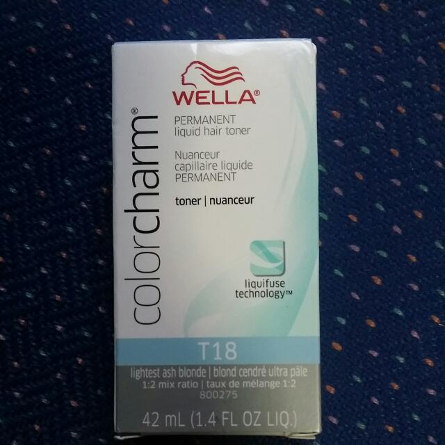 Wella Color Charm Permanent Liquid Hair Toner To Achieve