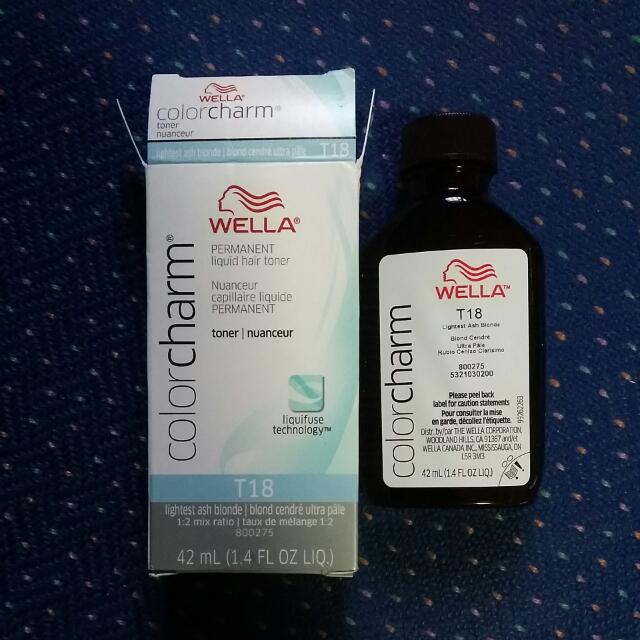 Wella Color Charm Permanent Liquid Hair Toner To Achieve