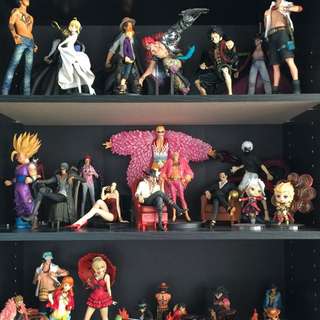 Anime Figures (one Piece, Dragon Ball, Naruto, Fate Stay Night)