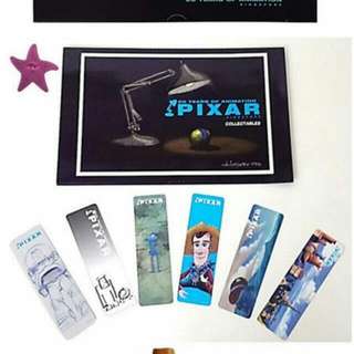 Toy Story Collectibles- 20 Years Of Animation PIXAR singapore Collectibles.  6 In 1 Bookmak