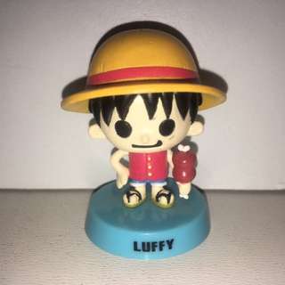 Authentic Japan Anime One Piece Figure Collection, Panson Work Product With Shaking Head, Luffy. - MAR002