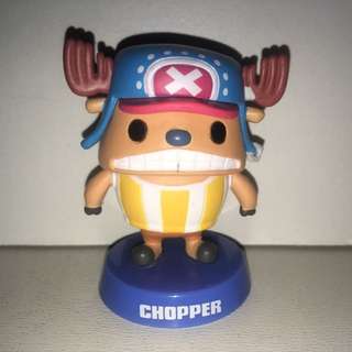 Authentic Japan Anime One Piece Figure Collection, Panson Work Product With Shaking Head, Chopper. - MAR004