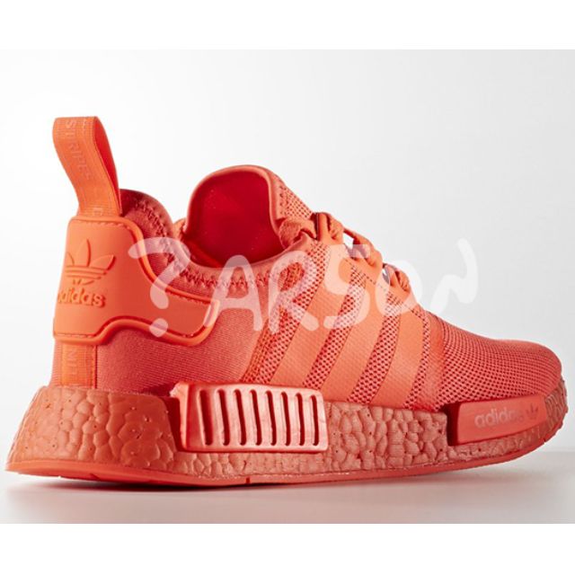 Adidas NMD R1 Triple Red Solar Red US 8 Lowest Price Men s Fashion Footwear Sneakers on Carousell