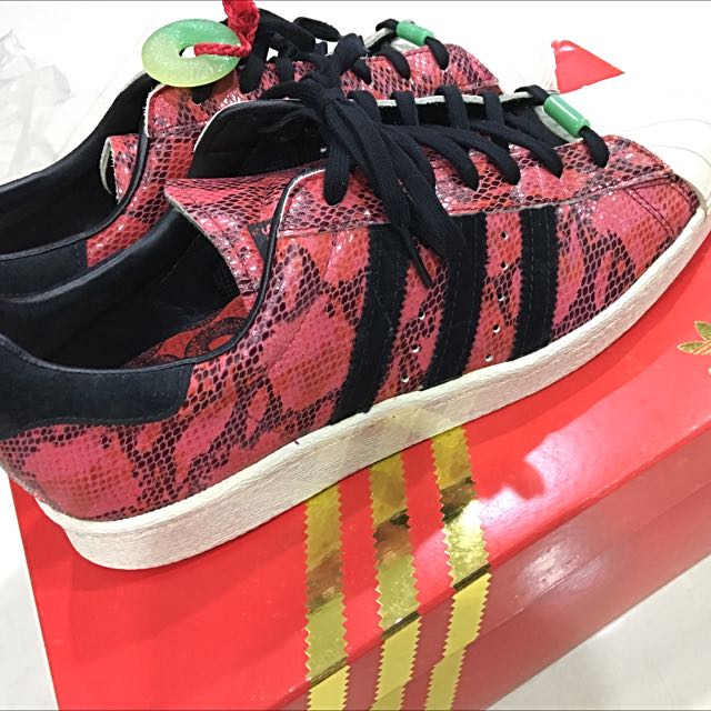Adidas superstar sale red snake zalando