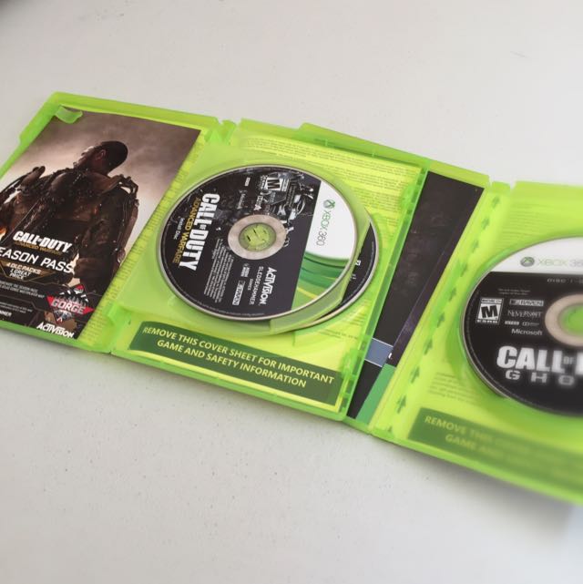 Advanced Warfare And Ghost (call Of Duty), Video Gaming, Video Games, Xbox on Carousell