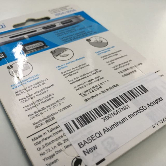 Adattatore Micro SD Baseqi In Alluminio Per Dell XPS 13 - A Filo, Nessuna Sporgenza, Senza Attrezzi