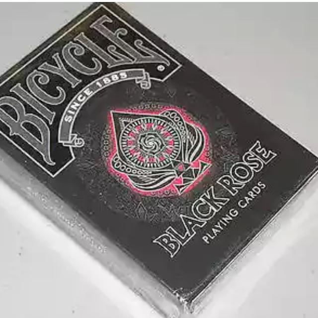 Bicycle Black Rose Limited Edition Numbered Sealed Toys Games Board Games Cards On Carousell