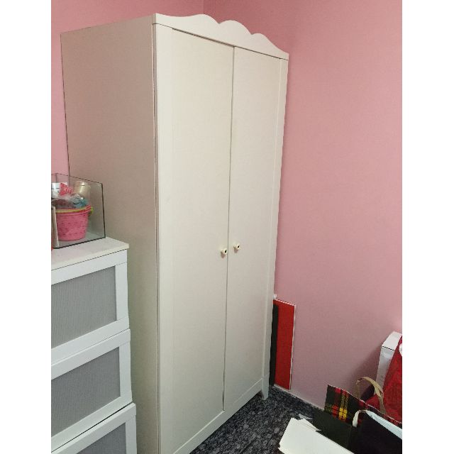 children's ikea HENSVIK wardrobe, Babies & Kids, Baby Nursery & Kids Furniture, Kids' Wardrobes & Storage (Ready-Made) on Carousell