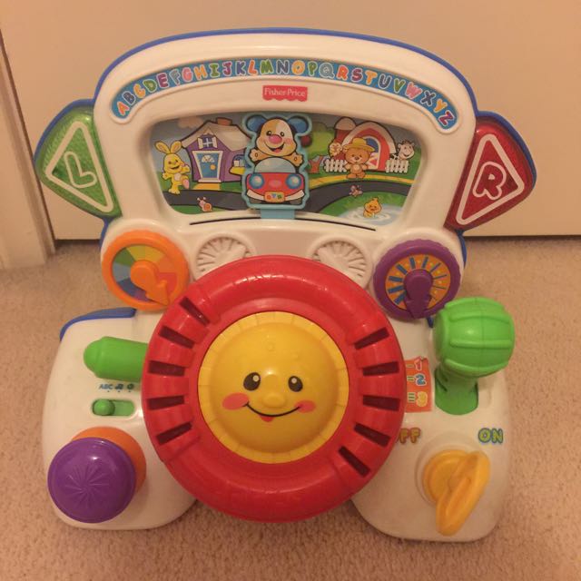 fisher price driving toy