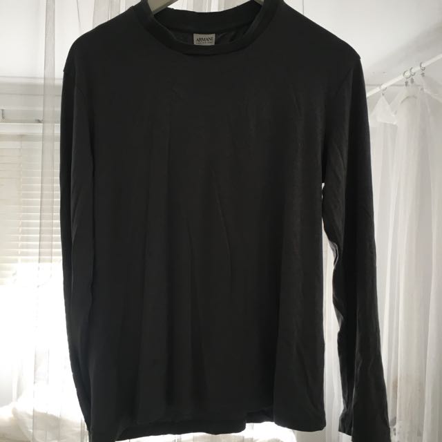 Giorgio Armani Long Sleeve T Shirt Deals, 57% OFF | jsazlaw.com