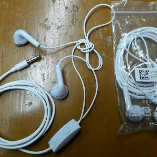 Handsfree Headset Samsung Ori Telepon Seluler Tablet