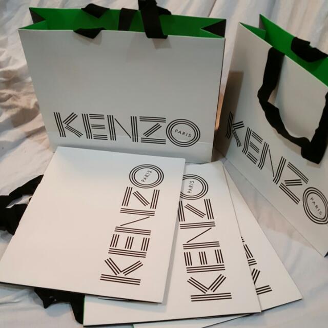 kenzo paper bag