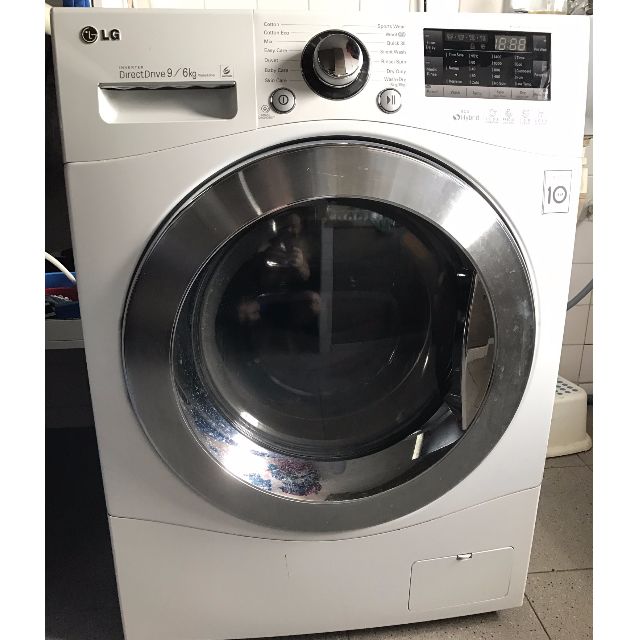 Used LG Washer+Dryer (9KG /6 KG) Model WD14A9RD, TV & Home Appliances
