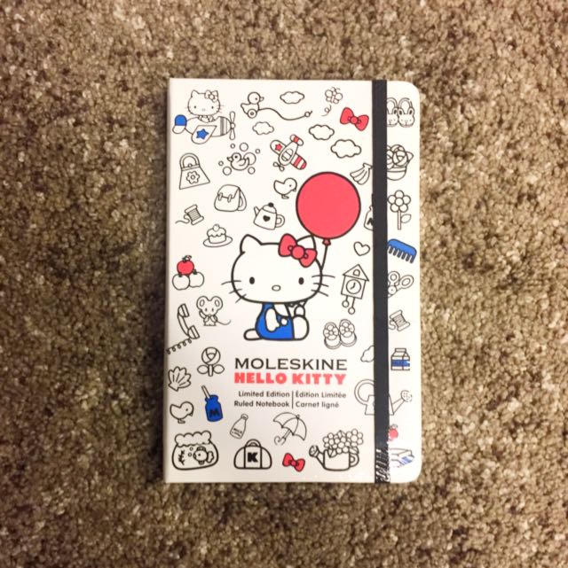 MOLESKINE X Hello Kitty Limited Edition Notebook, Hobbies & Toys, Books