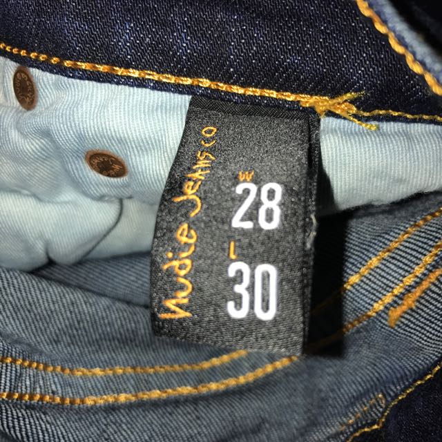 Nudie lean dean cheap peel blue