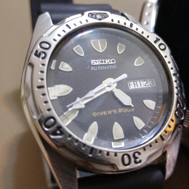 Seiko 潛水錶skx002, 名牌, 手錶- Carousell