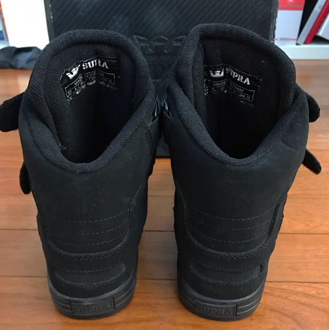 Supra tk store black and red