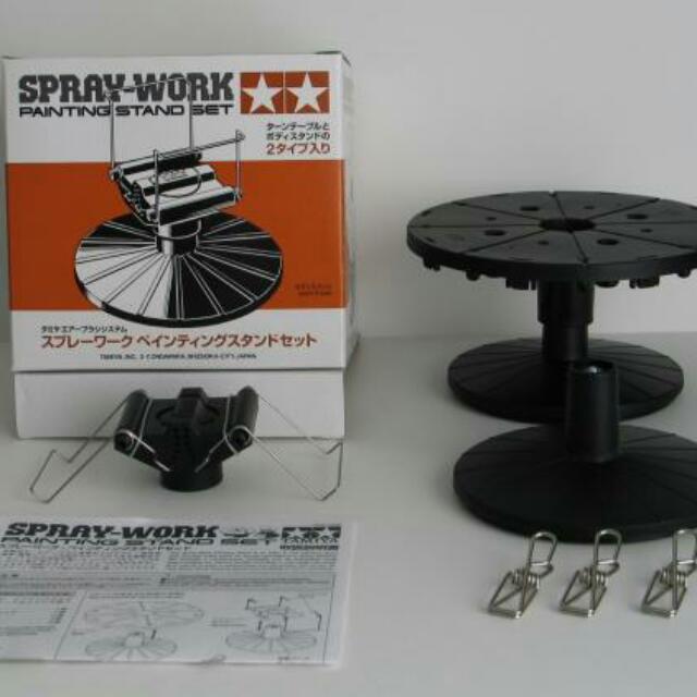 Tamiya Spraywork Painting Stand Set, Hobbies & Toys, Stationery