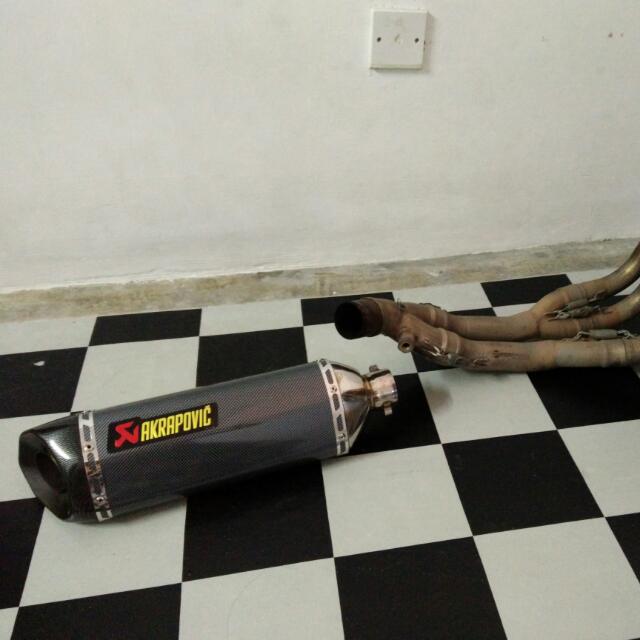 Yamaha xj6 sales akrapovic exhaust