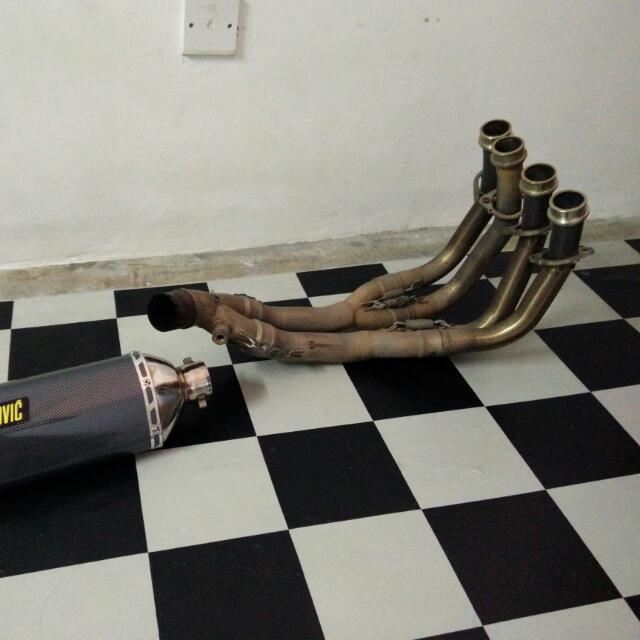 Yamaha xj6 akrapovic shop exhaust