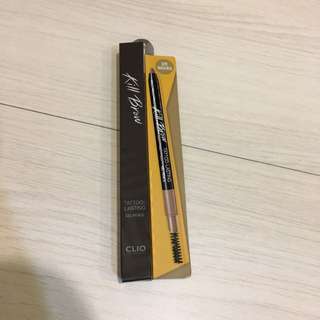 韓國CLIO 魅黑刺青凝膠眉筆 02淺棕