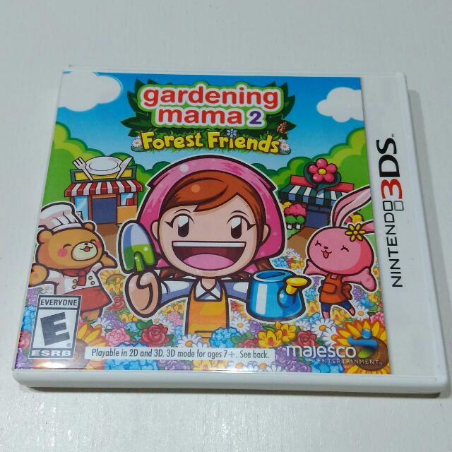 nintendo 3ds gardening mama