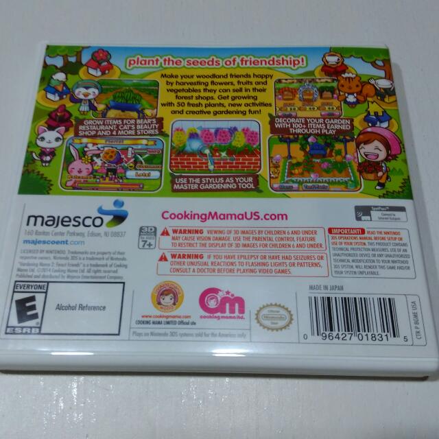 3ds Gardening Mama 2 Toys Games Video Gaming Video Games On