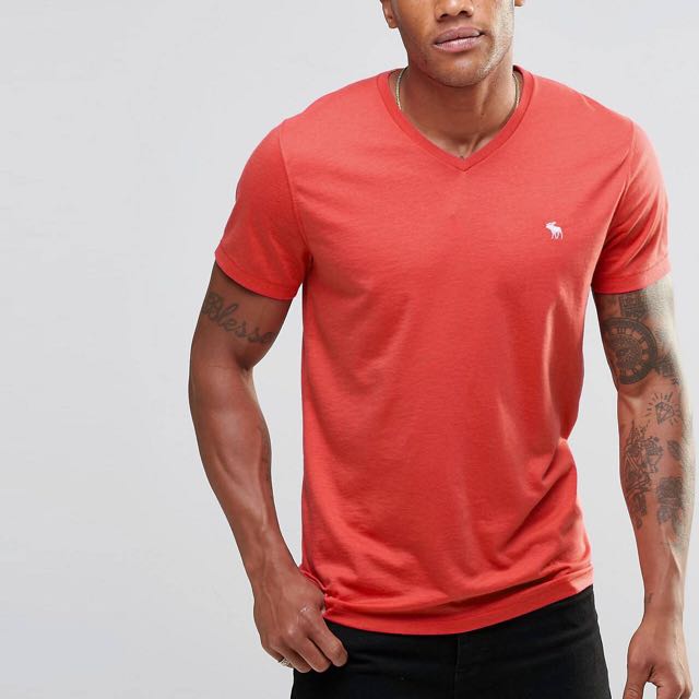 abercrombie fitch v neck t-shirt