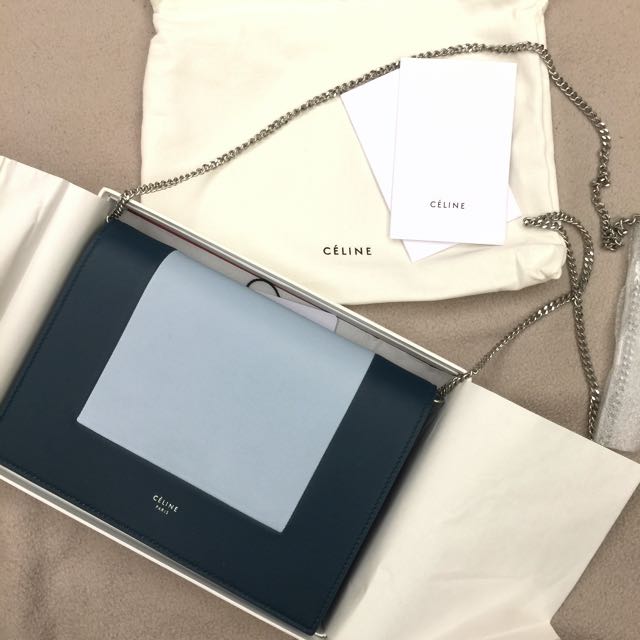 Celine Frame Clutch On Chain