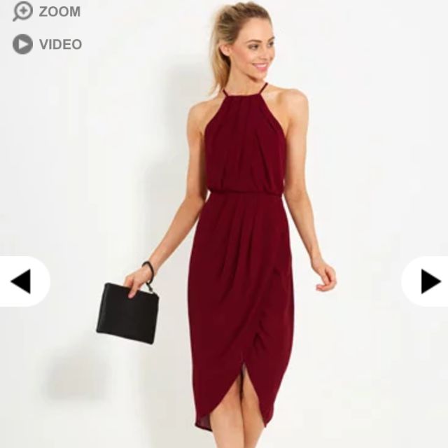Dotti Charming Midi Dress Women S Fashion Clothes On Carousell