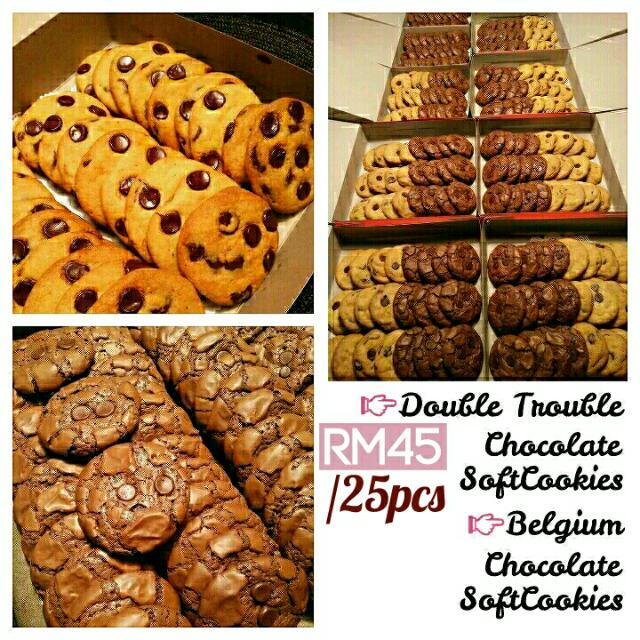 Get Wallpaper Double Trouble Chocolate Chip Cookies Food Drinks Baked Goods HD