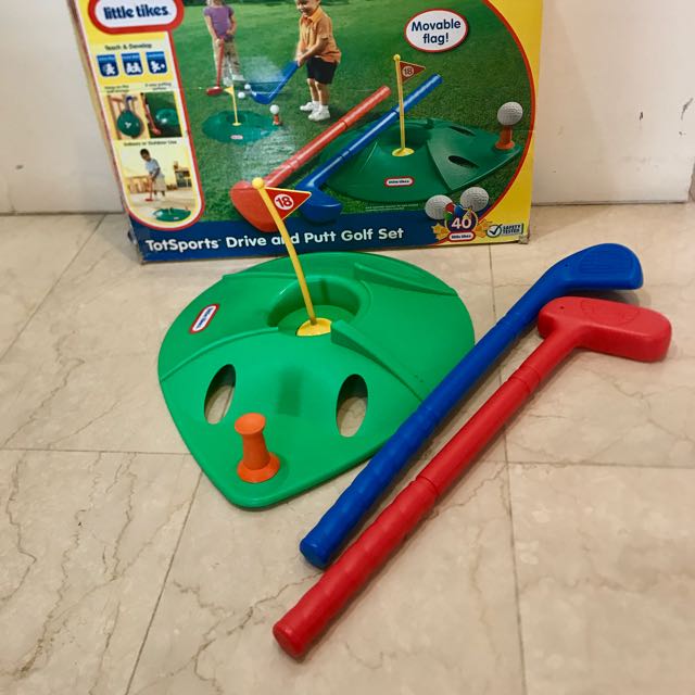 Little tikes Golf set, Babies & Kids, Baby Nursery & Kids Furniture