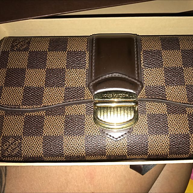 Louis Vuitton Damier Ebene Sistina Wallet, Luxury, Bags & Wallets on  Carousell
