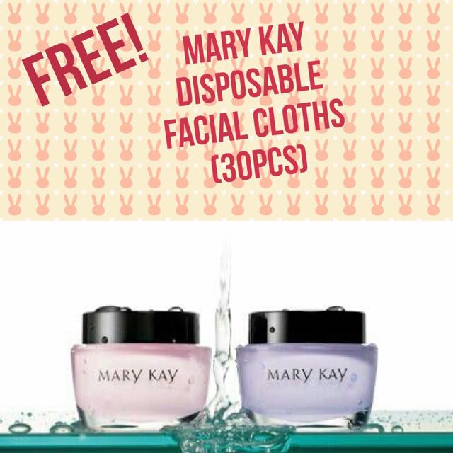 Mary Kay Water Spa Set With Free 30pcs Disposable Facial Cloths