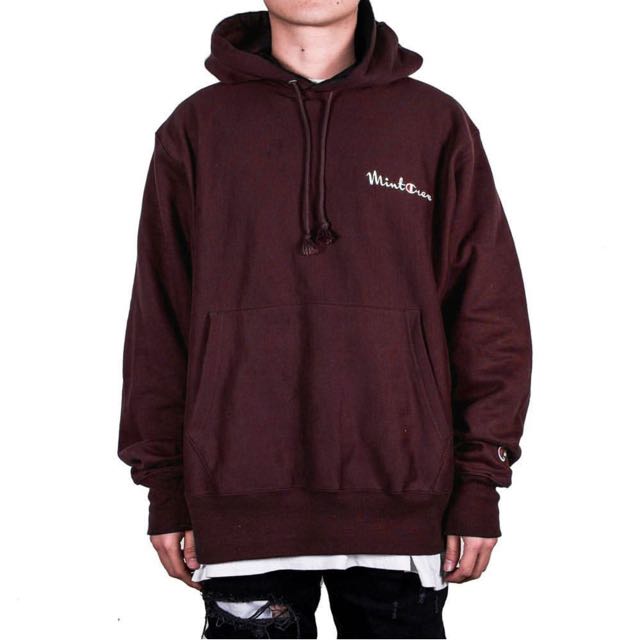 Mintcrew x Champion Hoodie Men s Fashion Tops Sets Hoodies on Carousell