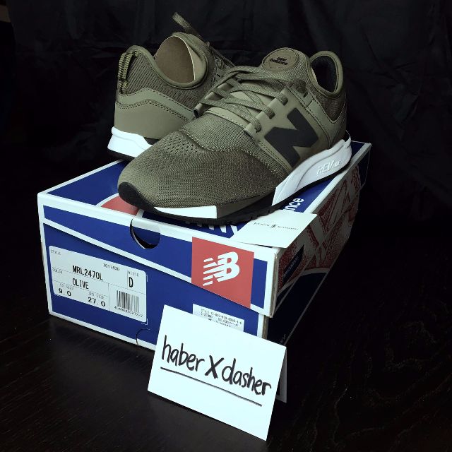 New balance mrl247 olive shop