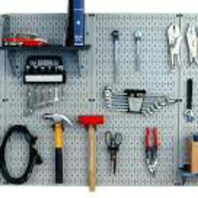 Pegboard, Furniture & Home Living, Furniture, Shelves, & Racks