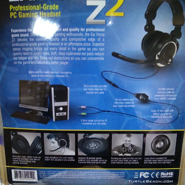 Turtle beach store ear force z2