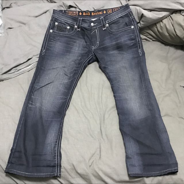 rock revival denim jeans