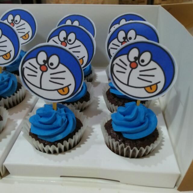 Get Wallpaper Doraemon Cupcakes Food Drinks Baked Goods On Carousell HD
