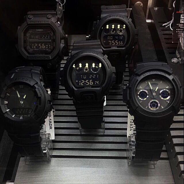 g shock matt black