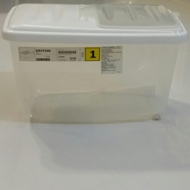 IKEA Food Container / Rice Container with Wheels, TV & Home Appliances